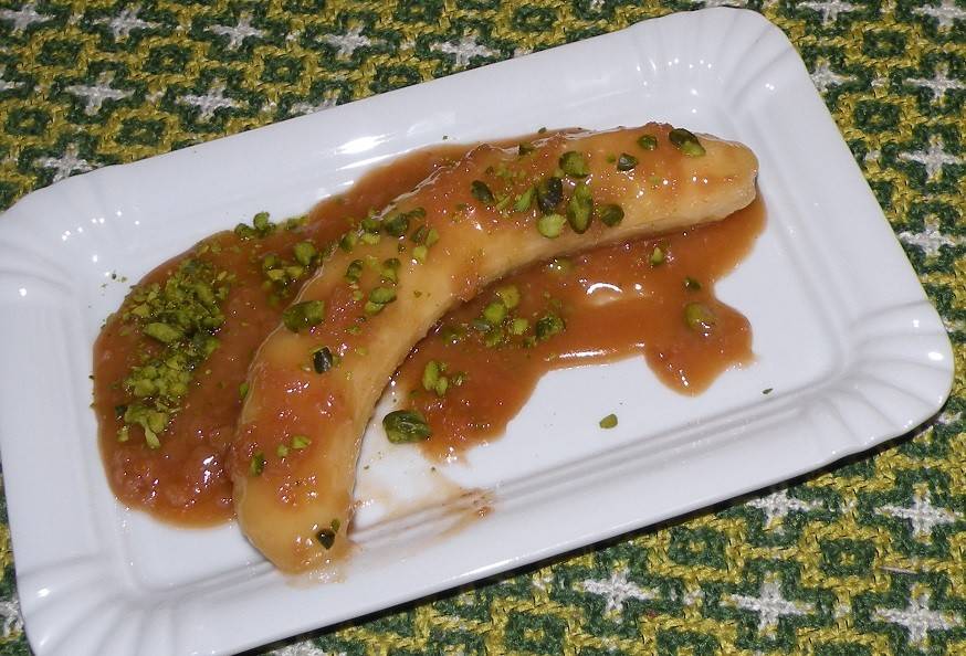 Banane im Karamellhemd Rezept - ichkoche.de Banane im Karamellhemd Rezept - ichkoche.de