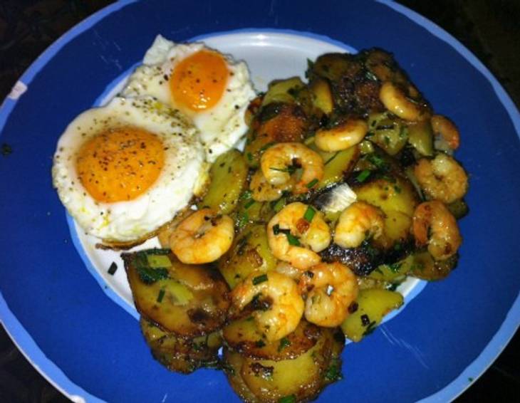 Scampi-Gröstl Scampi-Gröstl
