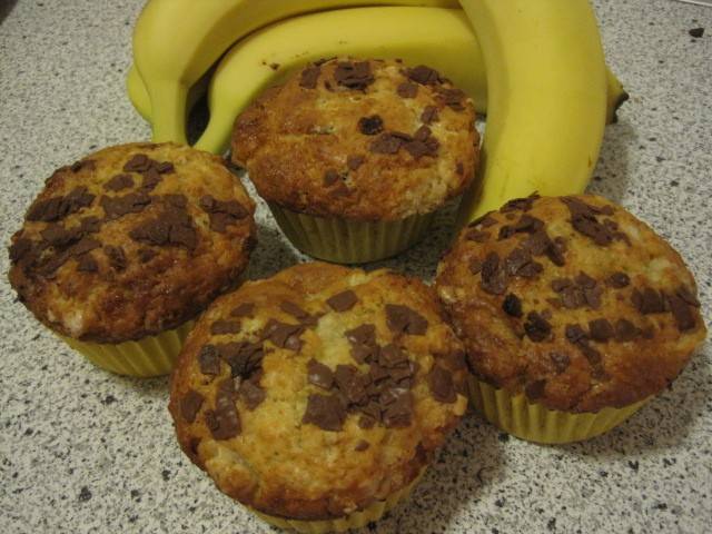 Bananen-Joghurt-Muffins