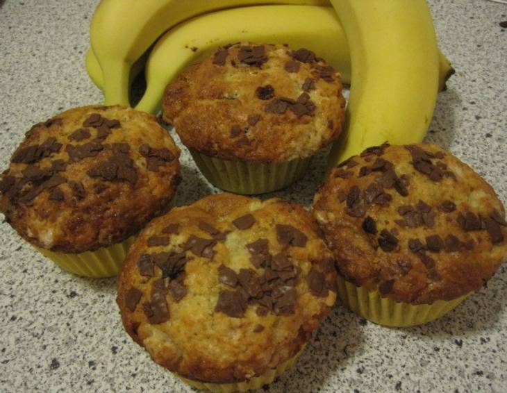 Bananen-Joghurt-Muffins