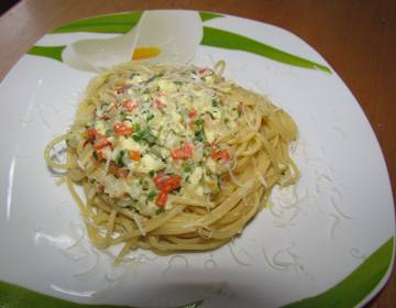 Brie-Paprika-Pasta Brie-Paprika-Pasta