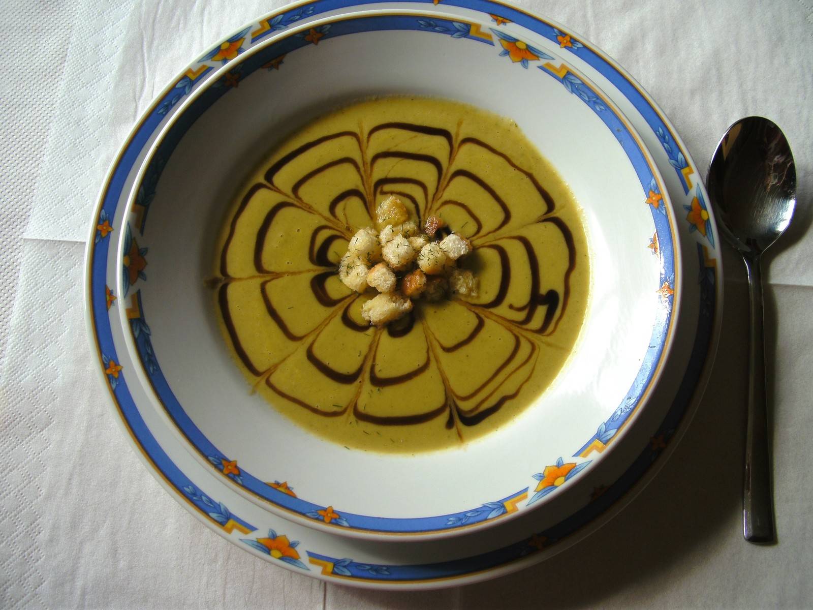 Brokkoli-Schaumsuppe