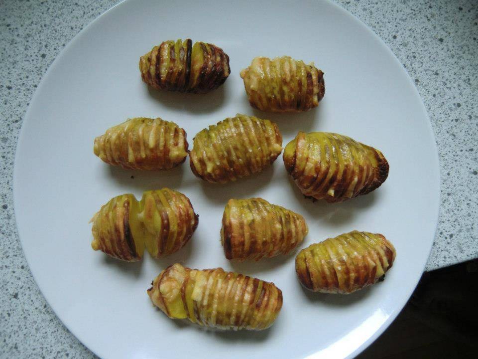 Käse-Fächerkartoffel