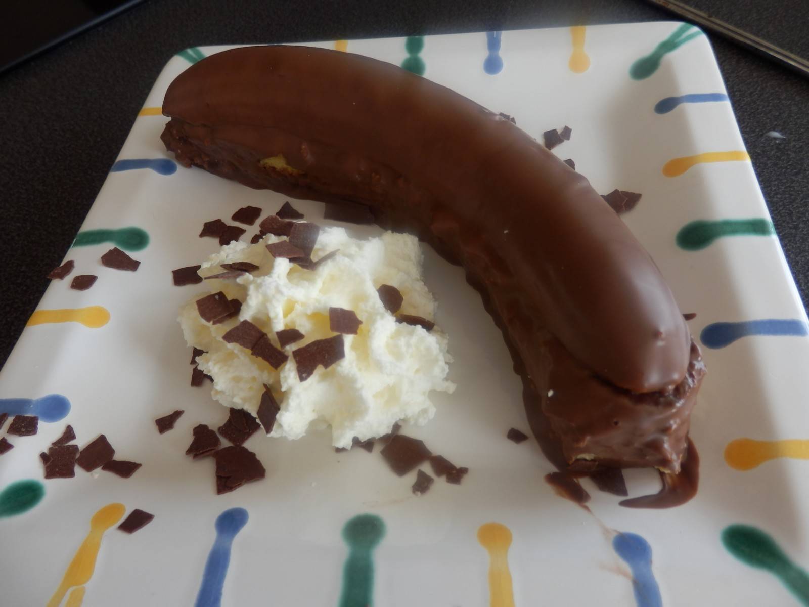 Süße Schokobanane