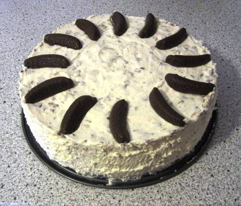 Bananen-Stracciatella-Torte