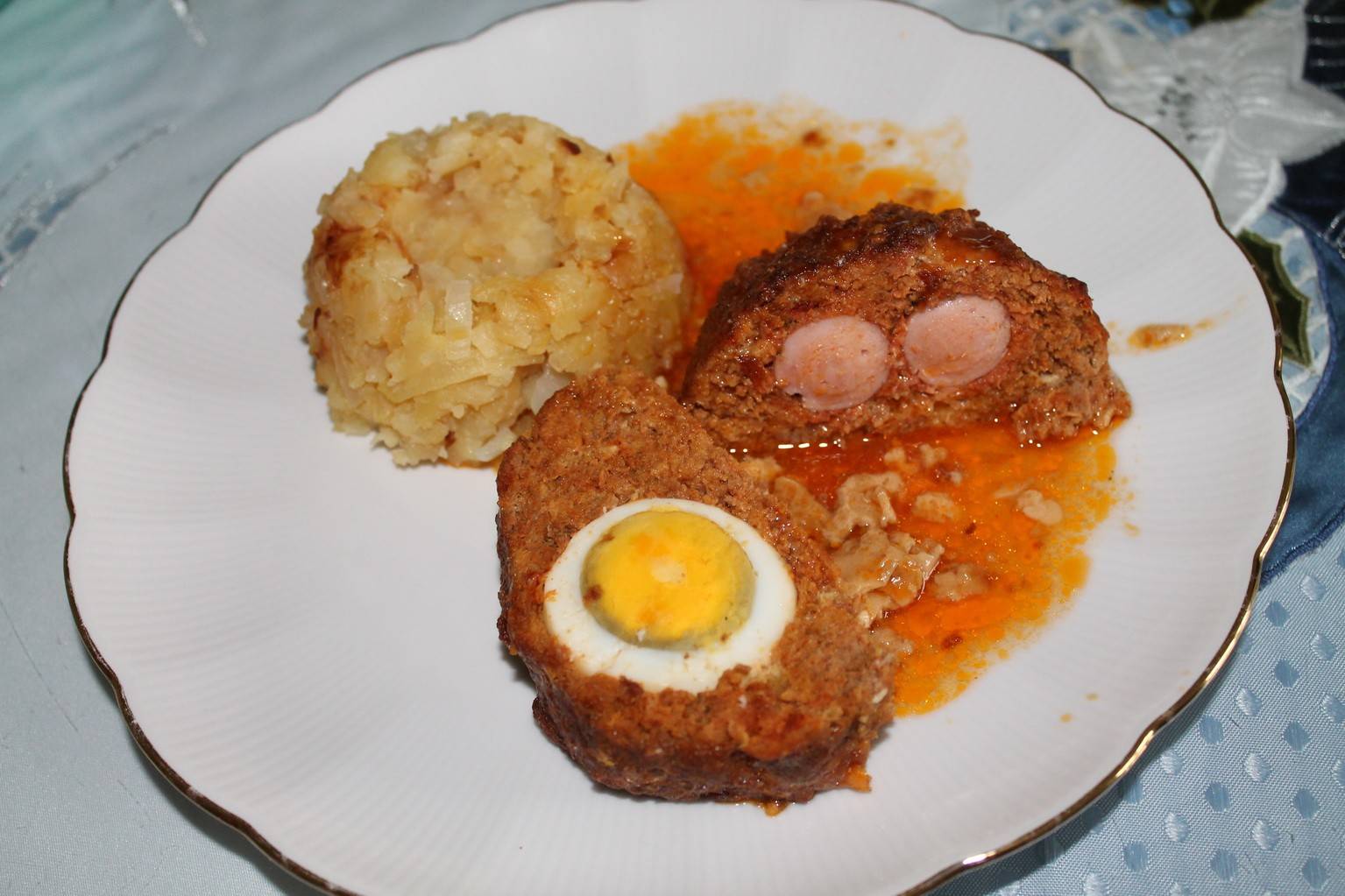 Variationen von faschierten Braten