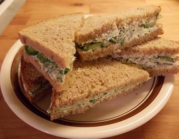 Vollkorn-Gurkensandwiches Vollkorn-Gurkensandwiches