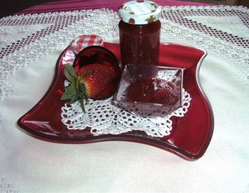 Feine Erdbeer-Marmelade