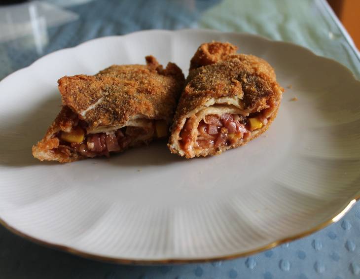 Pizza-Palatschinken Pizza-Palatschinken
