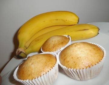Bananen Muffins Bananen Muffins