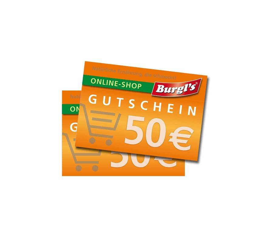 Burgls Rezeptewettbewerb - Gutscheine