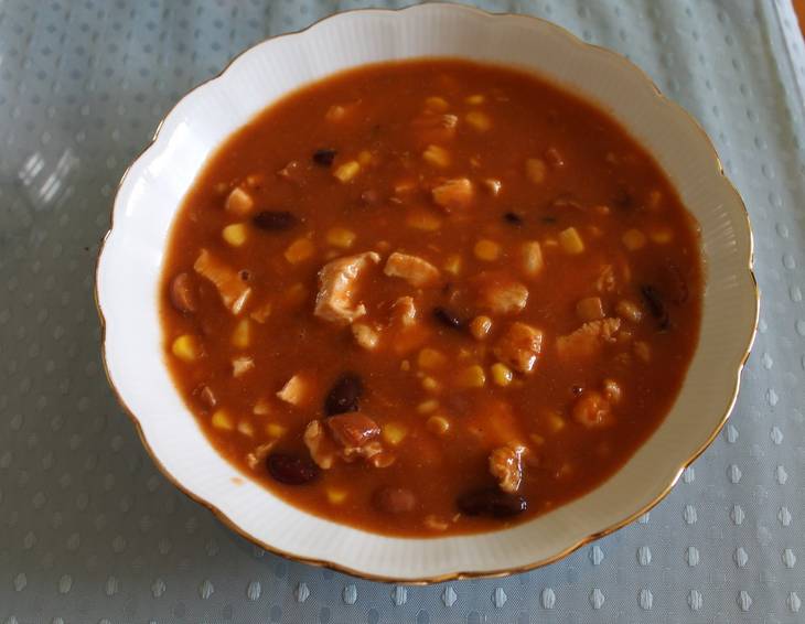 Chili con Carne mit Hühnerfleisch Chili con Carne mit Hühnerfleisch