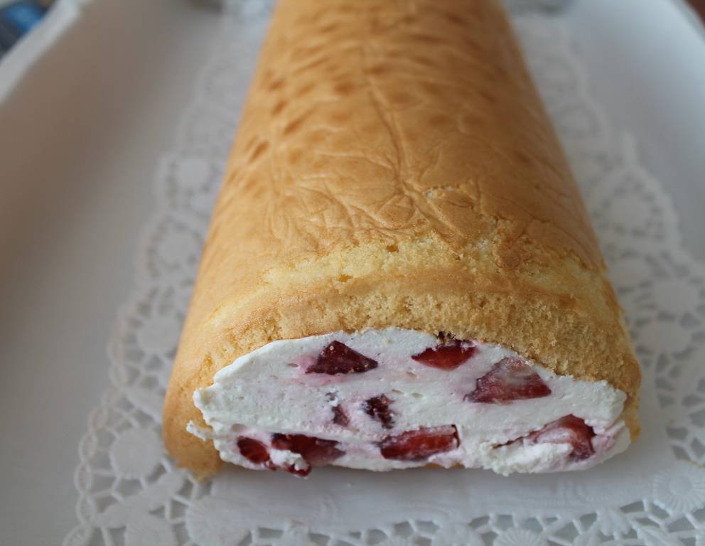 Topfen-Erdbeer-Terrine Topfen-Erdbeer-Terrine