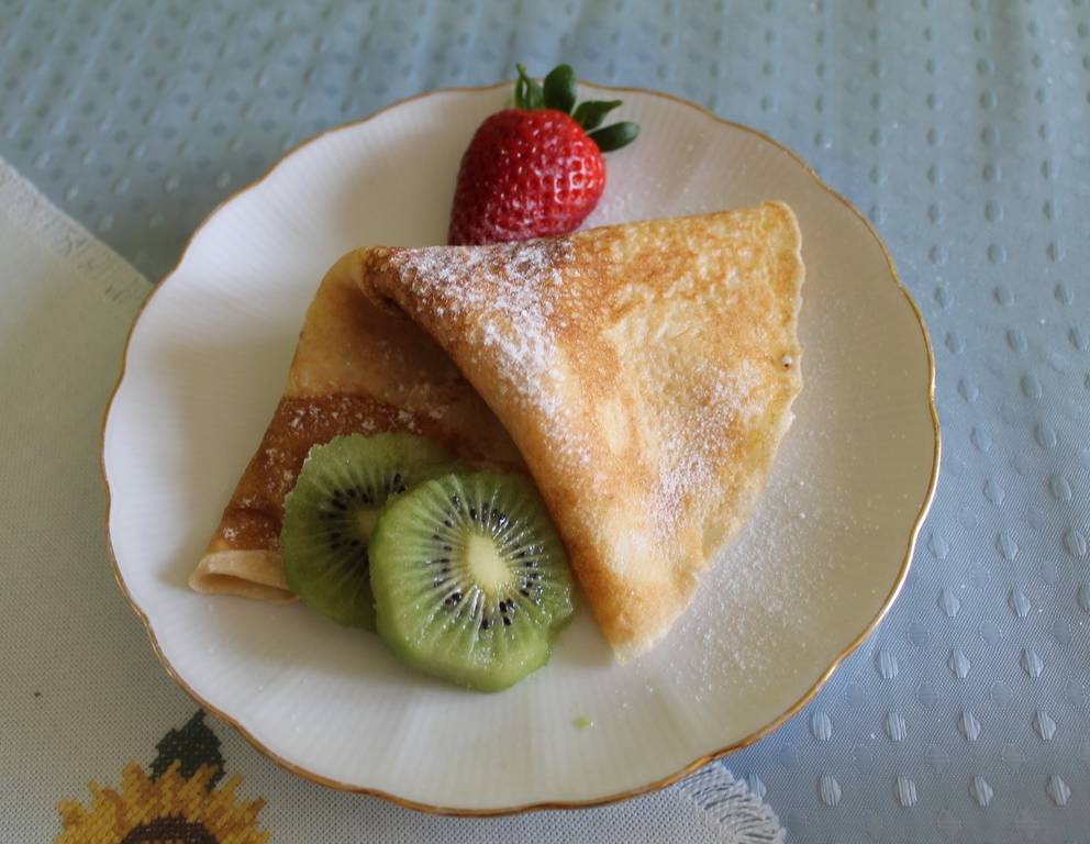 Topfen-Erdbeer-Palatschinken Topfen-Erdbeer-Palatschinken