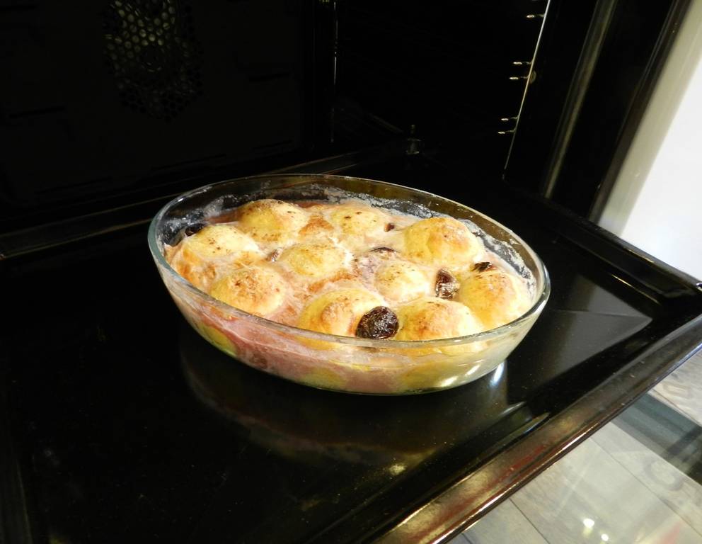 Überbackene Topfenknödel Überbackene Topfenknödel