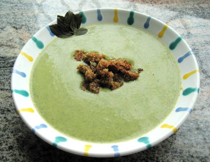 Basilikumsuppe Basilikumsuppe