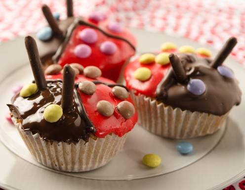 Marienkäfer-Muffins Rezept - ichkoche.at