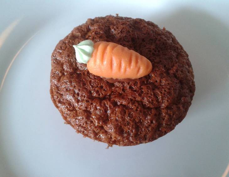 Karotten-Schoko-Nuss-Muffins Karotten-Schoko-Nuss-Muffins