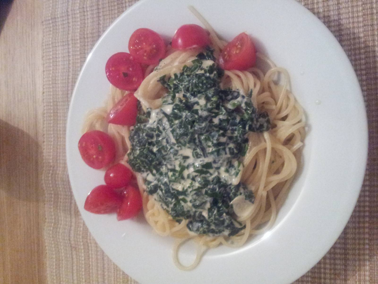 Bärlauchspaghetti