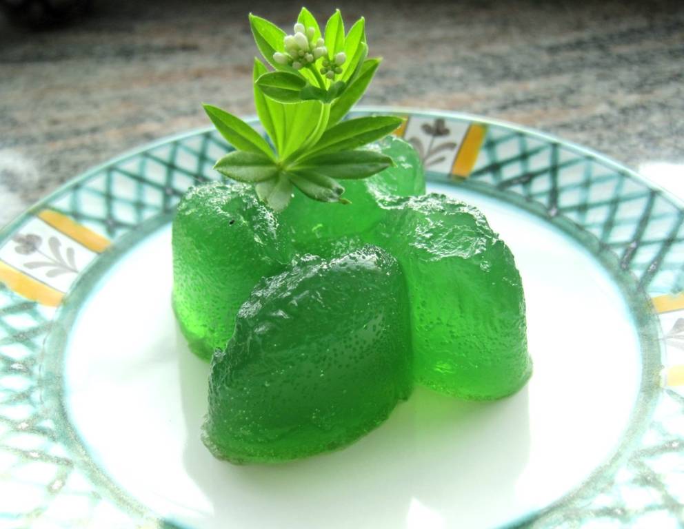 Waldmeister-Götterspeise Waldmeister-Götterspeise