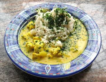 Fisch-Rhabarber-Curry Fisch-Rhabarber-Curry