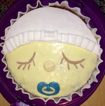 Torte zur Taufe
