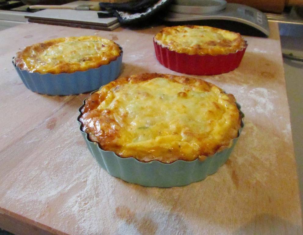 Miniatur Fenchel-Speck-Quiche Miniatur Fenchel-Speck-Quiche