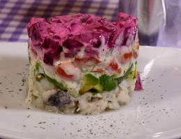 Hering Schichtsalat Hering Schichtsalat