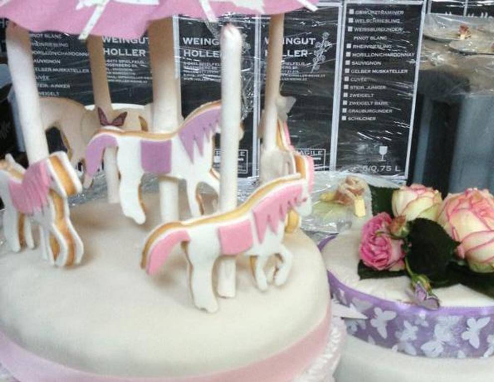 Pony-Kekse mit Fondant Pony-Kekse mit Fondant