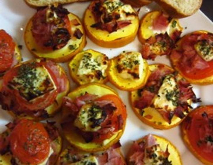 Überbackene Zucchini Überbackene Zucchini