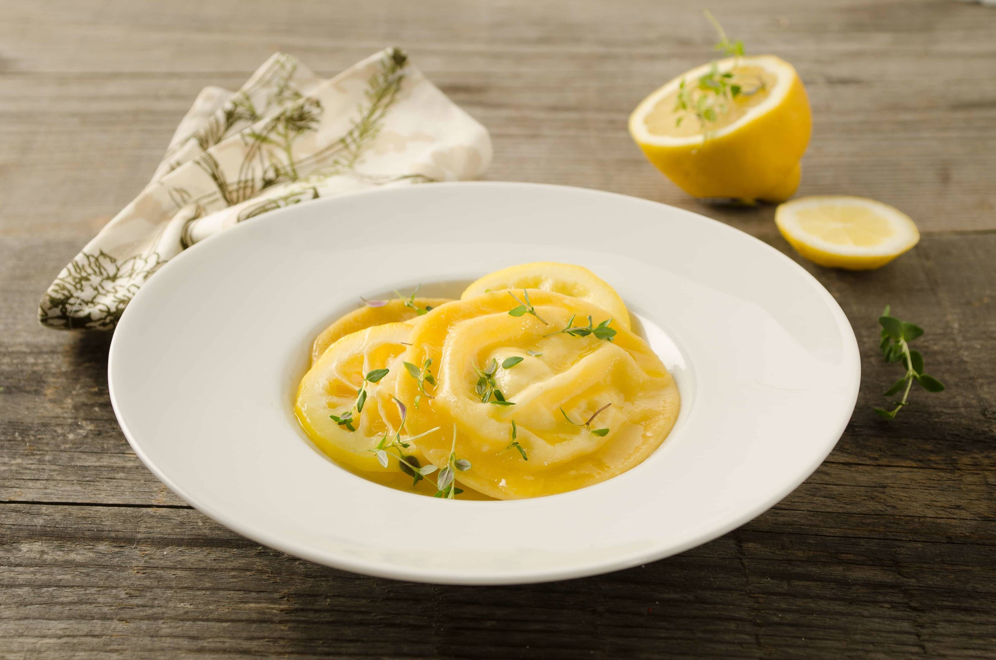 Zitronen-Ricotta-Ravioli