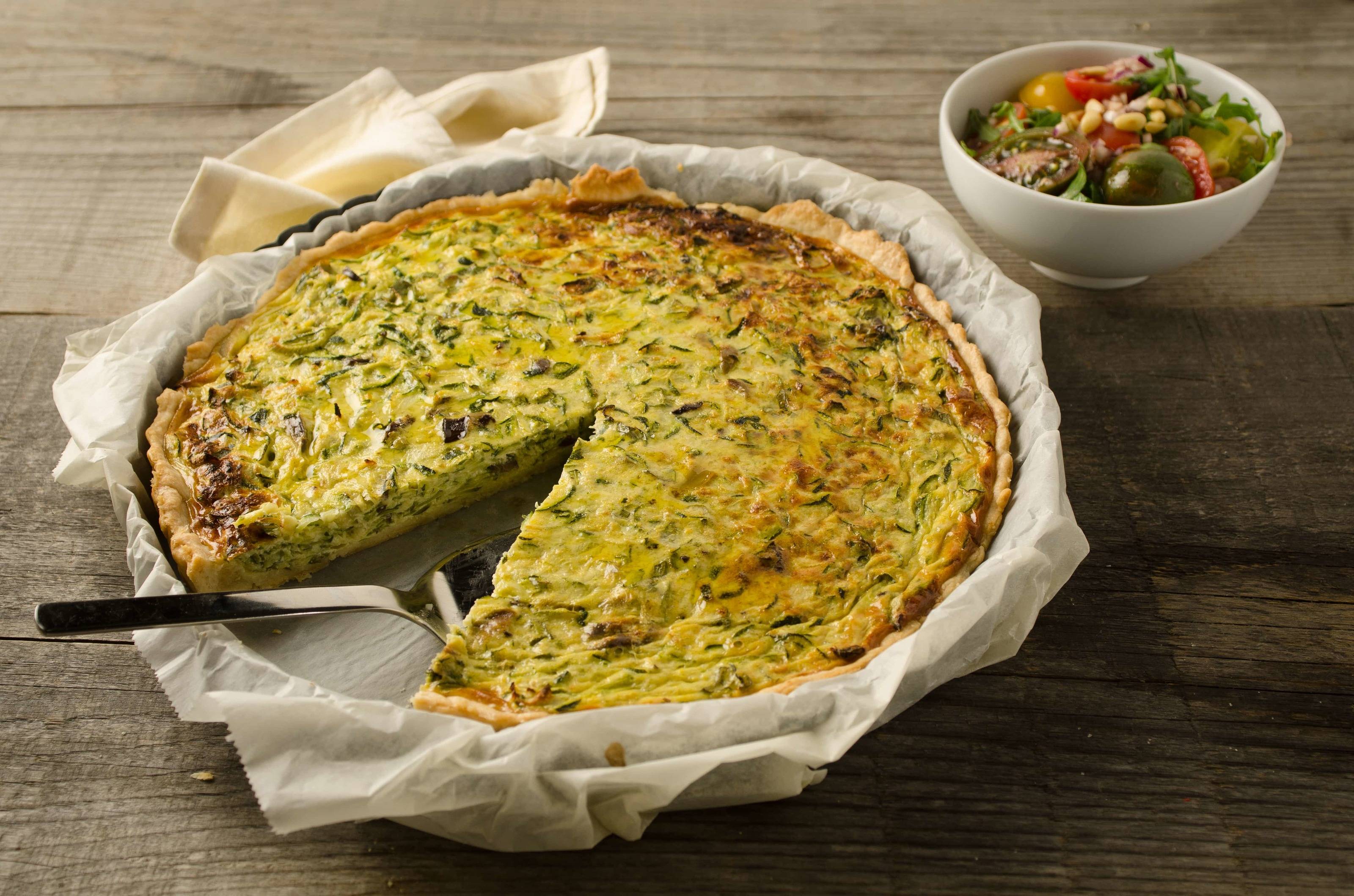 Zucchiniquiche Rezept
