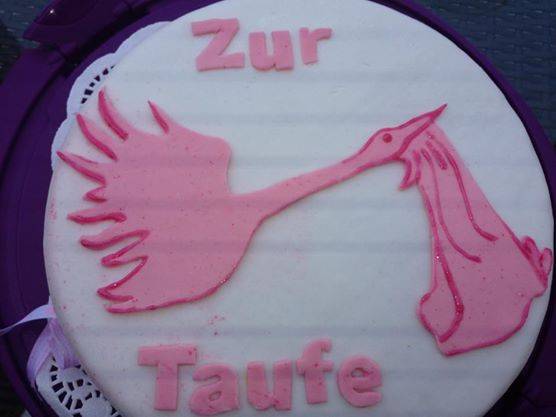Torte zur Taufe