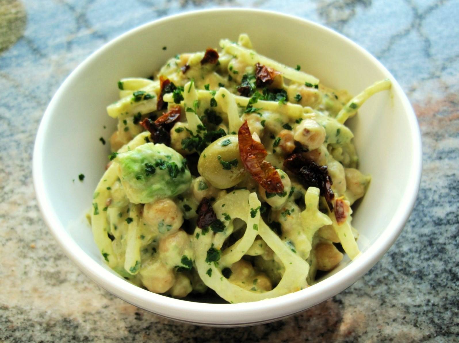 Kichererbsensalat mit Avocado Rezept - ichkoche.de Kichererbsensalat mit Avocado Rezept - ichkoche.de