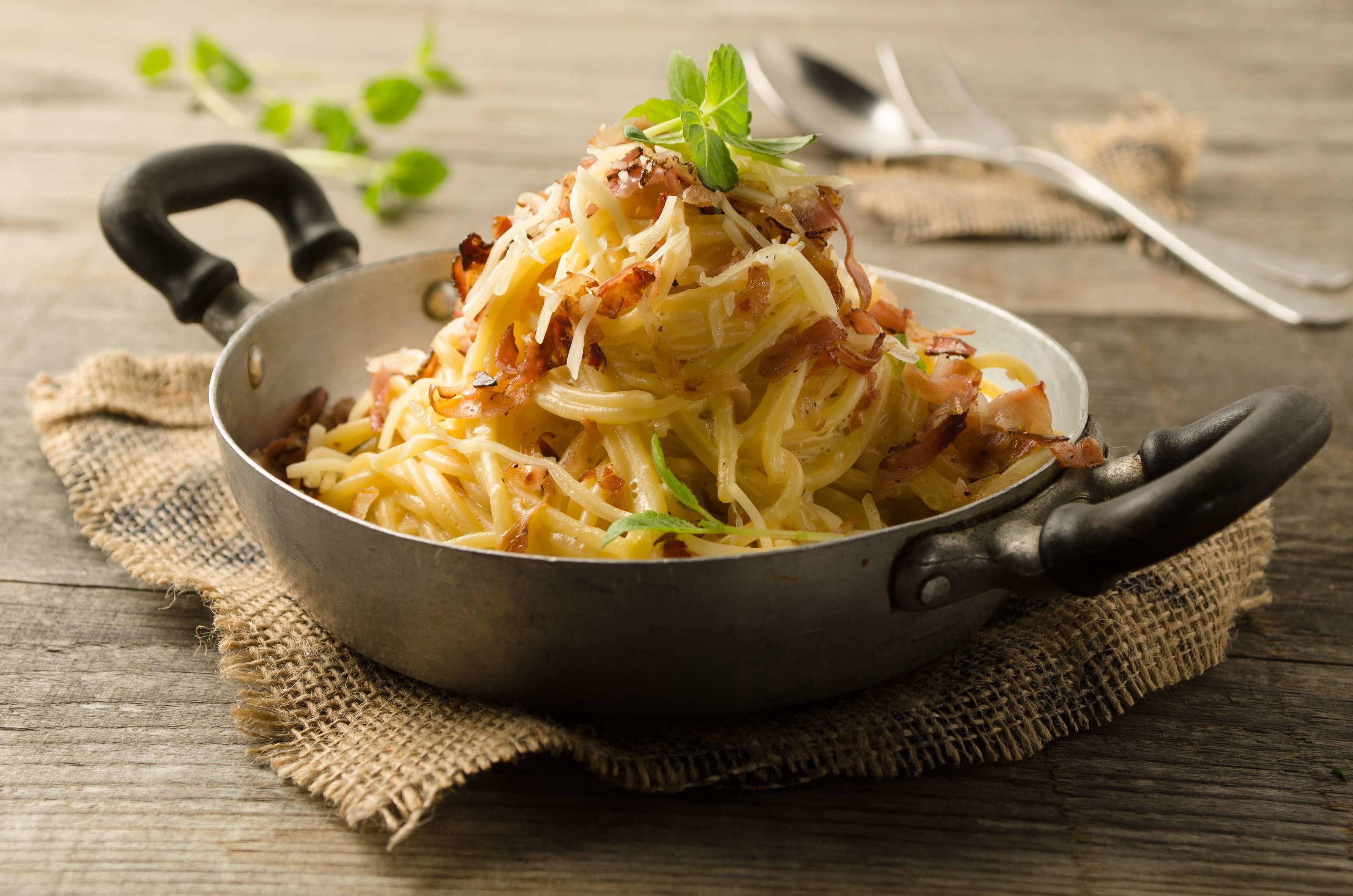 Spaghetti Carbonara deluxe