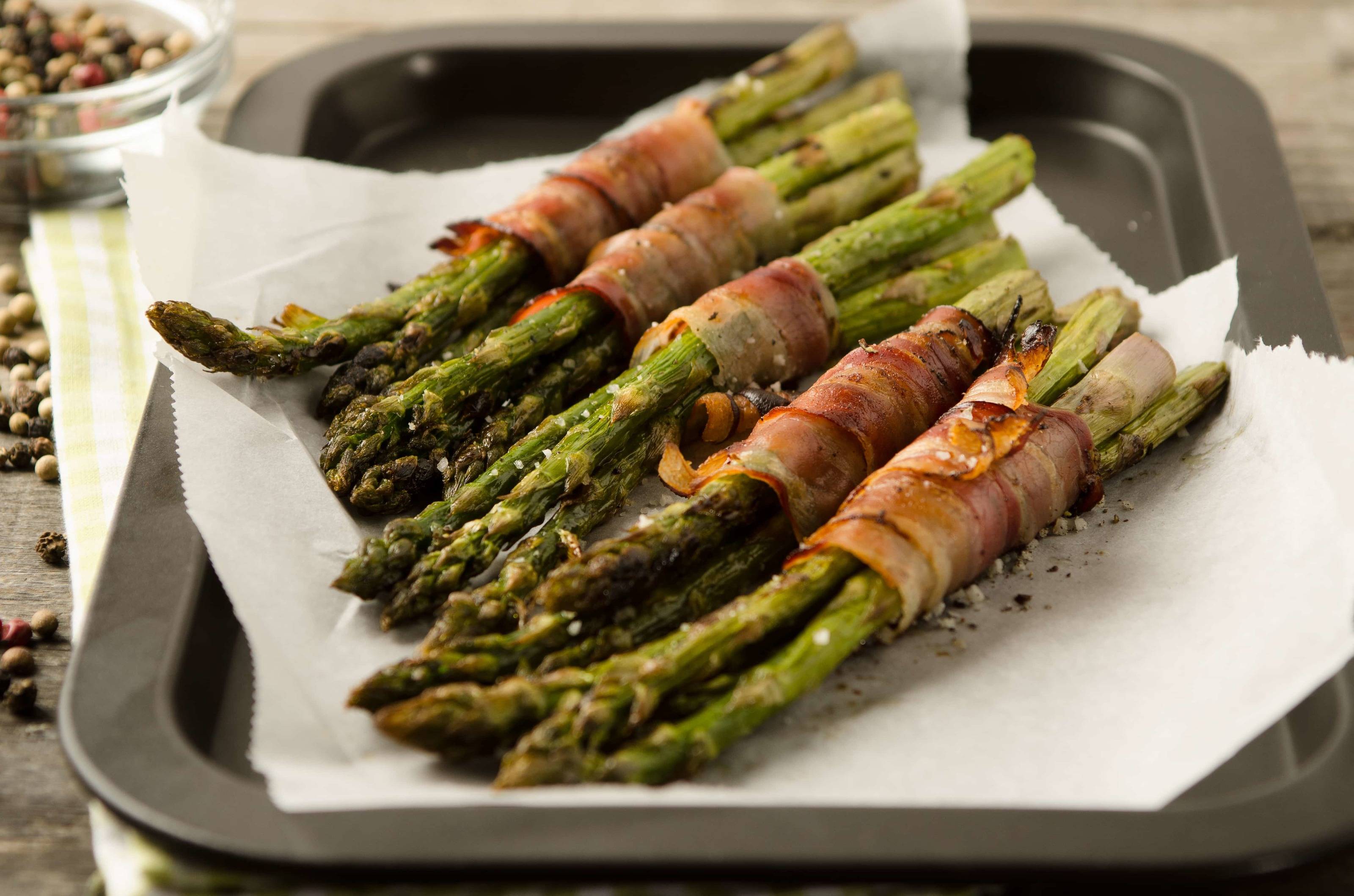 Gegrillter Spargel mit Speck Rezept
