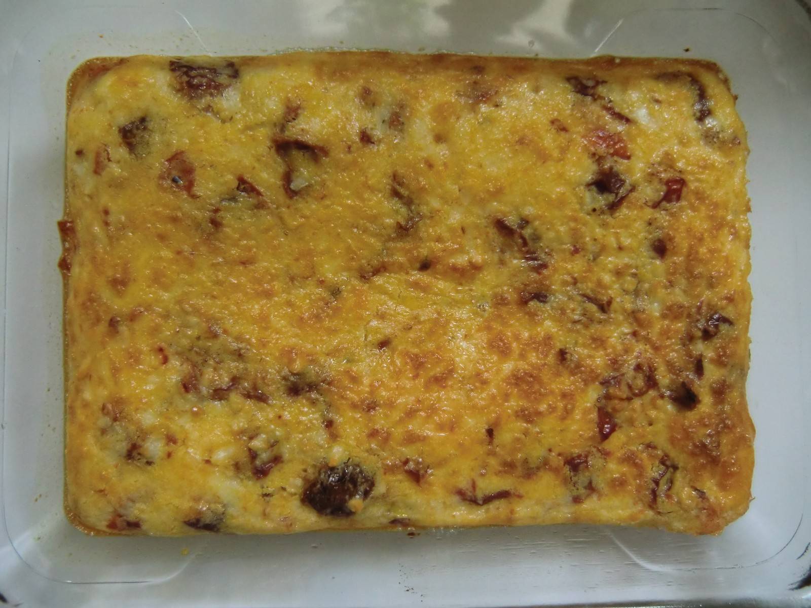 Käse-Tomaten-Omelett aus dem Backofen