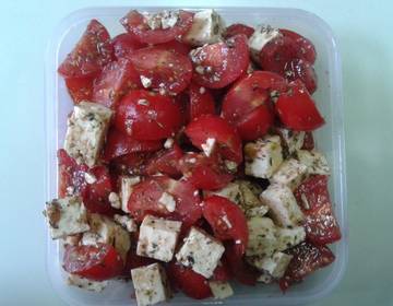 Feta-Tomaten-Salat Feta-Tomaten-Salat