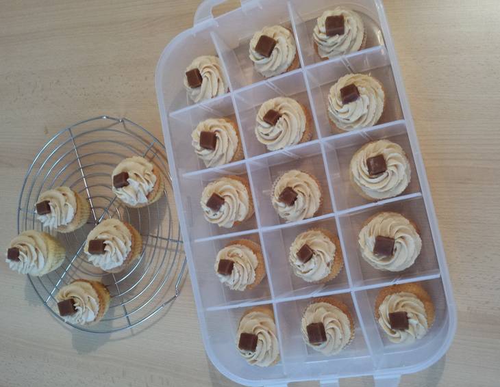 Karamell-Topping für Cupcakes Karamell-Topping für Cupcakes