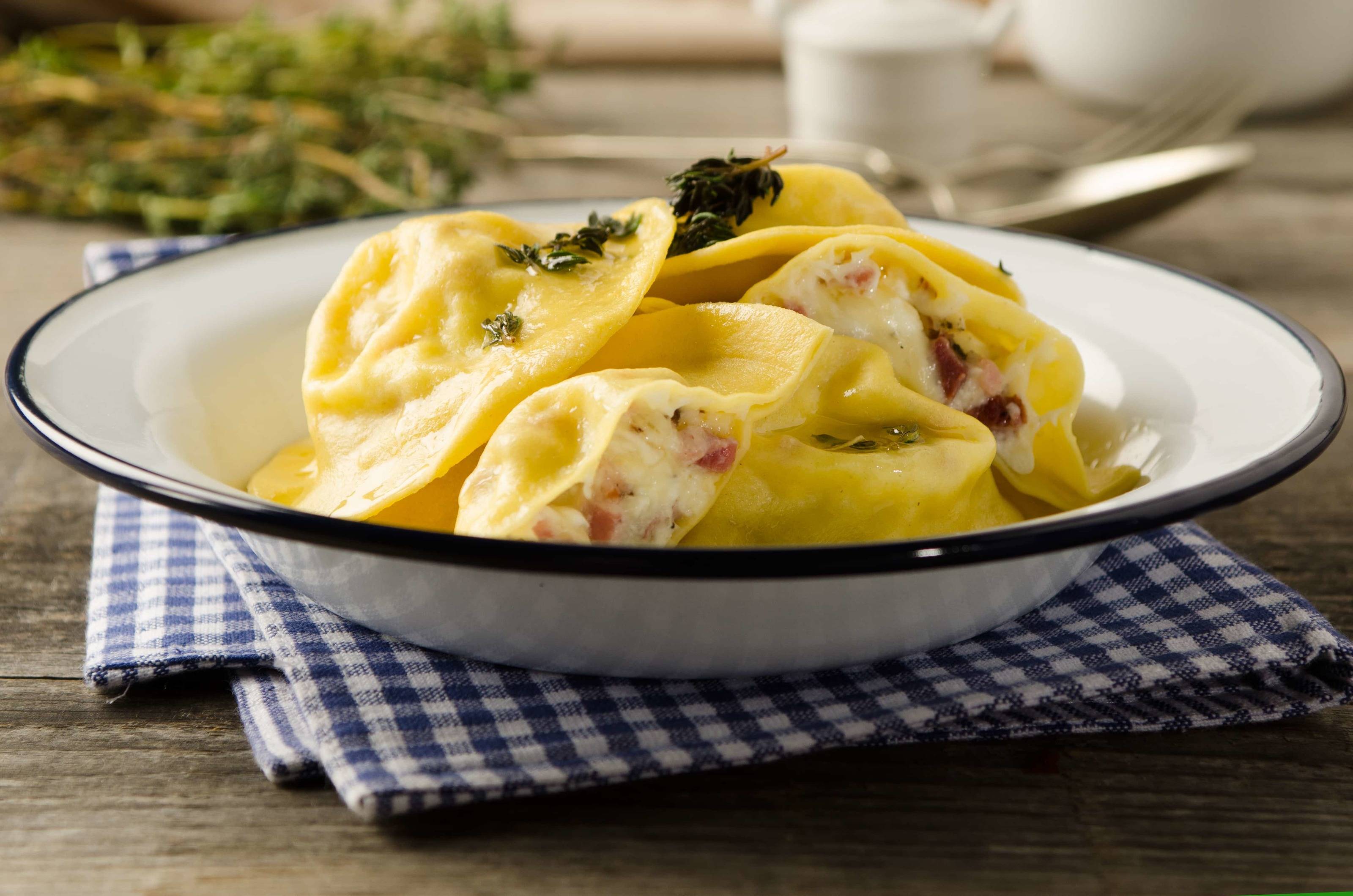 Ravioli auf Tirolerisch Rezept