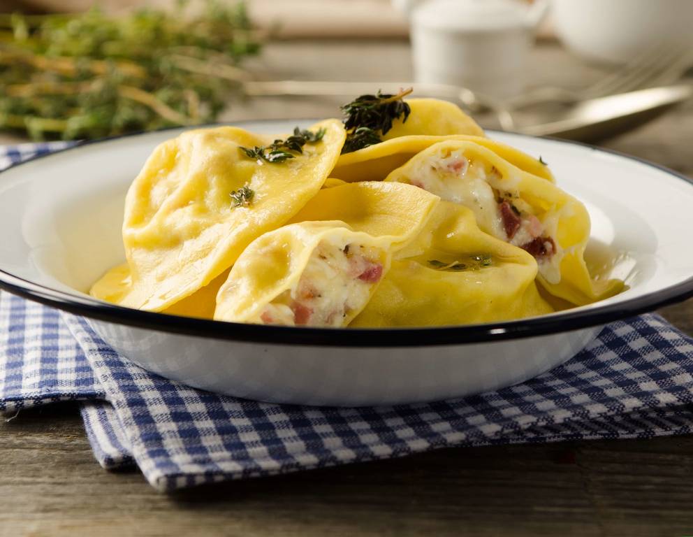 Ravioli auf Tirolerisch Ravioli auf Tirolerisch