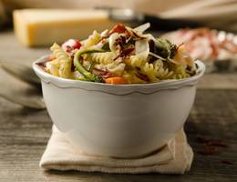 Gemüsenudeln mit Speck Gemüsenudeln mit Speck