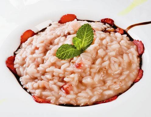 Erdbeer-Risotto mit Aceto Balsamico di Modena Rezept - ichkoche.de