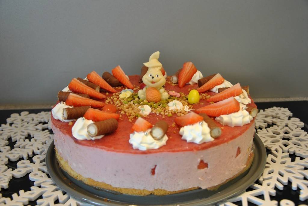 Erdbeer-Jogurt-Torte