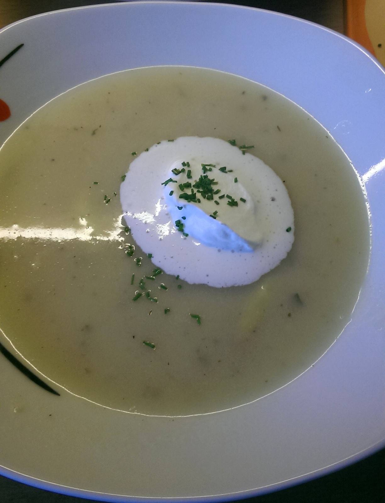 Spargelcremesuppe