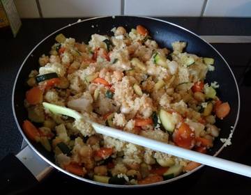 Couscous Pfanne Couscous Pfanne