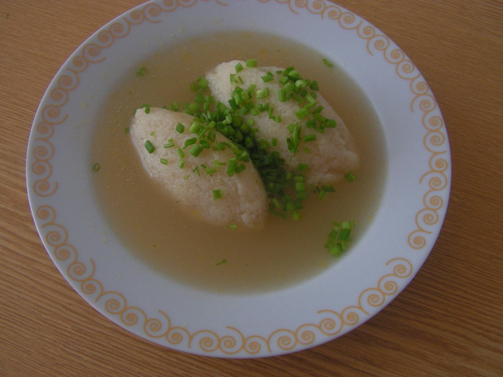 Grießnockerlsuppe