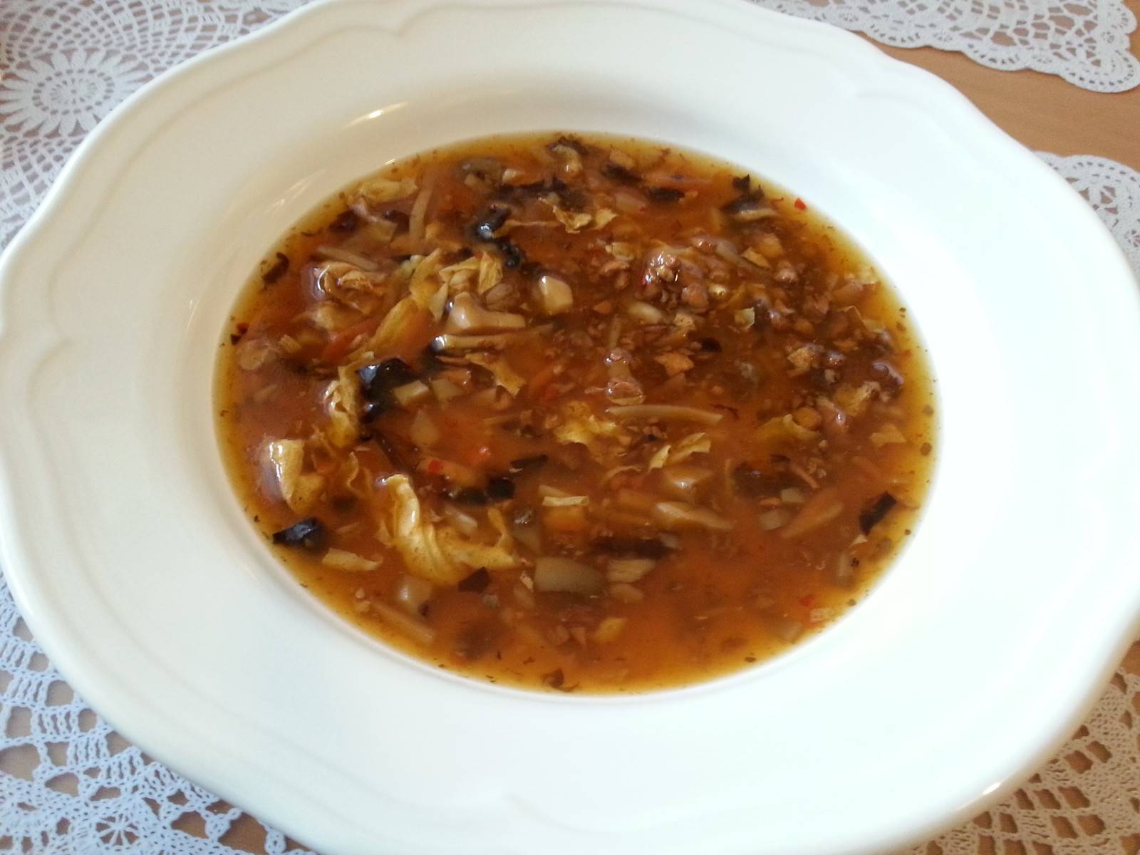 Suppe süß-sauer