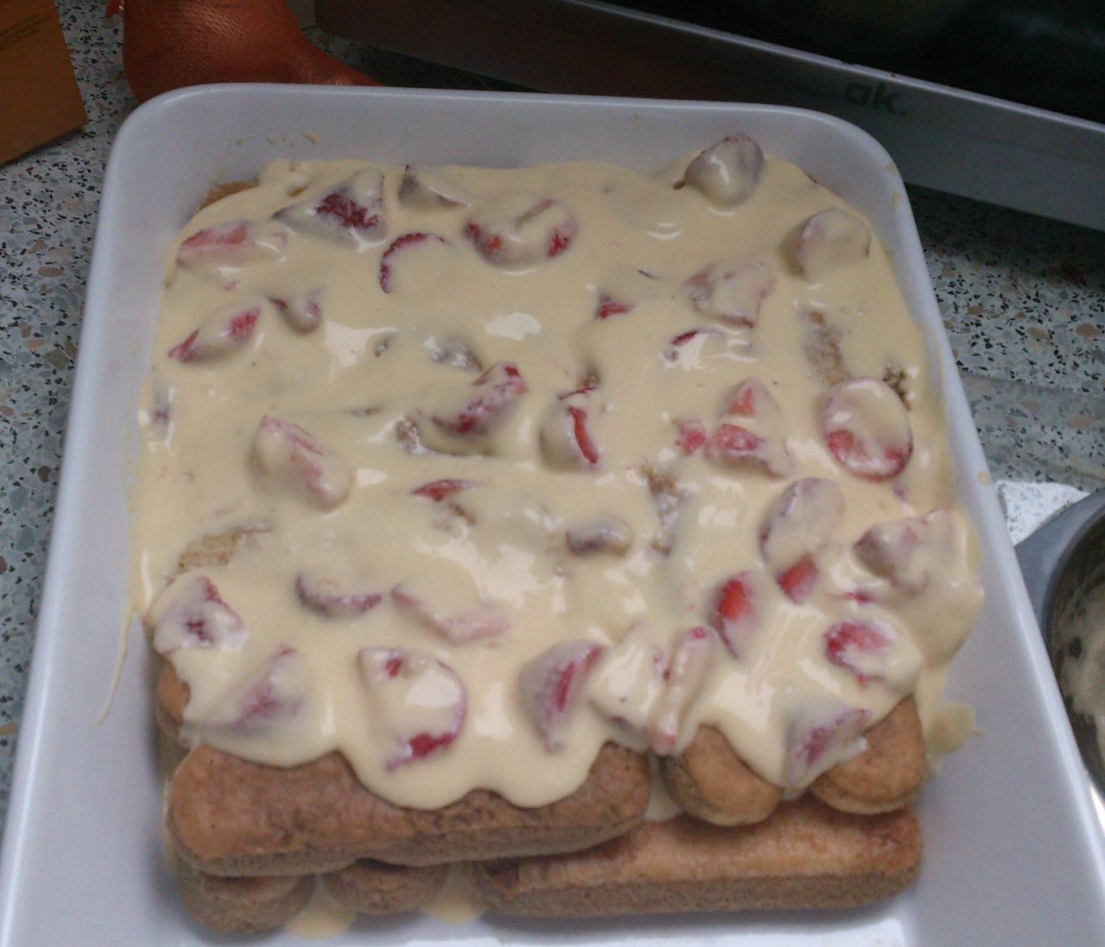 Erdbeer-Vanille-Tiramisu