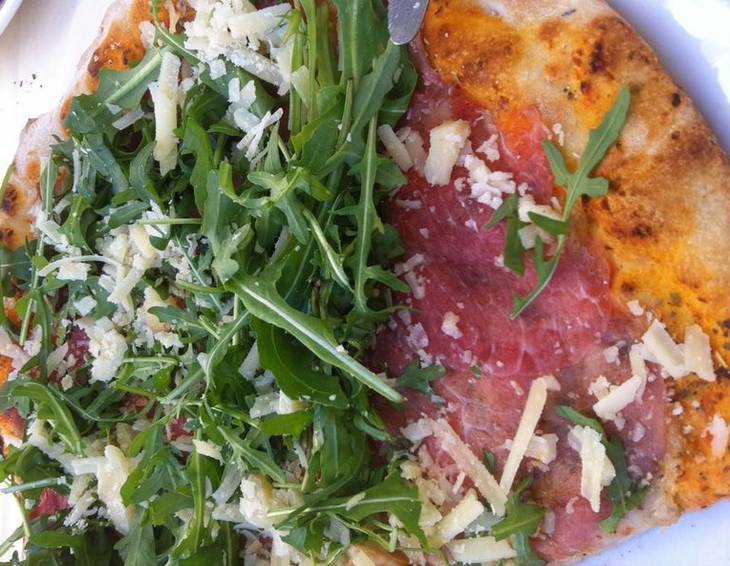Rohschinken Rucola Pizza Rohschinken Rucola Pizza